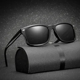 Sunglasses Long Keeper Men Polarized Glasses Car Driver Night Vision Goggles Antiglare Polarizer Driving Sun 230707