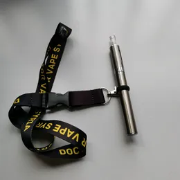 Lanyard String Neck With O Ring Band Silicon Necklace Clips for Disponible Pen Pod Kit Box Mod Rope Chain Strap Vapor Silicone Pods Anpassade namn Logo OEM OEM