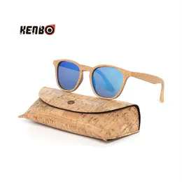 Kenbo Marca 2022 Moda Occhiali da sole in legno per uomo Donna Occhiali da sole polarizzati UV400 Occhiali da sole maschili con custodia
