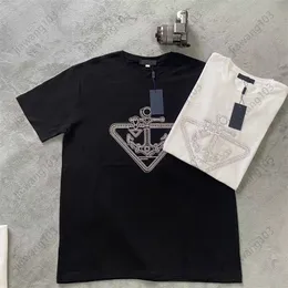 Letnie męskie designerskie koszulki Casual Man damskie luźne koszulki z nadrukowanymi literami krótkie rękawy Top sprzedam luksusowe męskie T Shirt rozmiar S-XXXXL PRA 01