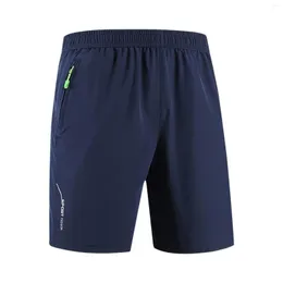 Herrshorts Stor storlek Herr Långa Sommarbadbyxor Gym Running Quick Dry Pant Beach Kort ficka Correndo Homwear 9xl