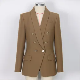 BA032 가을과 겨울 블레이저 AUS Webstoff High-End Women 's Suit Classic Green Collar Suit Jacket Jacket Jacket Jacket Jacket Coat 고품질 여성 Blazer