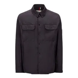 Monclairer Chest Jobicets Design Lapel Mens Jacket Arm NFC Badge Men Men Windbreaker Front Zipper Designer Jacket Mens Spring Autumn Men Size 1--