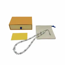 Новые украшения жемчужные письма мужская и женское ожерелье простые браслетные аксессуары
