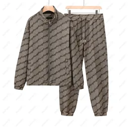 Mens tracksuits Designer Two Piece suits Autumn/Winter Man Running Casual Sports Set Classic Vintage Double Letter Jacket Casual Sports Pants