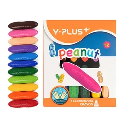 Canetas de pintura 12 Pçs Color Peanut Crayon 12 Cores Óleo Pastel Pincel Infantil Conjunto de Presente Artigos de Papelaria Caneta Color Pintura Belas Artes Pintura a Óleo 230710