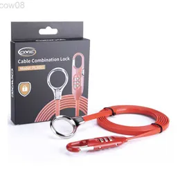 Cykellås CXWXC Original Mountain Bicyc Road Bike Lock Portab Utökad Multifunktionell Stålhytt Anti-Tht Lösenordslås HKD230710