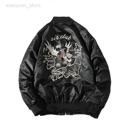 Herrenjacken Japan Stickerei Bomberjacke Männer Frühling Pilot MA1 Mantel Männliche Armee MA-1 Jungen Langarmjacke Militär Streetwear 2023 Sukajan HKD230710