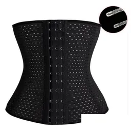 Bel karın şekillendiricisi 20pcs içi boş korset ince kuşak xs6xl bodysuit kadın eğitmen sisming shapewear eğitimi cincher vücut büstiyer dro dhtoz