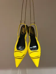 D-Venus SB Sandals Heels Designer Denim Leather Wedding Heels Oval D Plaque Summer Causal Sandals