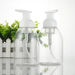 Depolama Şişeleri 1pcs 400ml 500ml Boş Sabun Köpük Pompası Sıvı Dispenser Konteyner Makyaj Kozmetik Ambalaj Temizleme Köpük