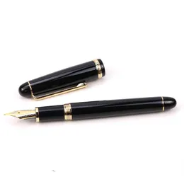 万年筆 Jinhao X350 万年筆メタル M ペン先ビジネス オフィス 学校文具用品ファインペン先書き込み友人へのギフト黒 230707