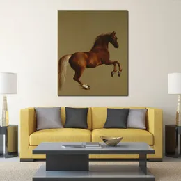 Klassieke Platteland Canvas Art Whistlejacket George Stubbs Schilderij Paard Handgemaakte Hoge Kwaliteit