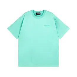 BLCG LENCIA 2023 Summer New 250g 100% cotone T-shirt in tessuto da uomo Stampa di alta qualità Colore manica a goccia Magliette larghe Oversize Top 2023163