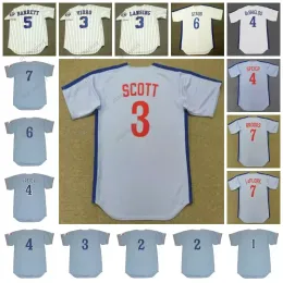 Montreal Expos Vintage Baseball Jersey WILLIE DAVIS BATEMAN McCARVER BAILEY VIDRO LANSING SCOTT SPEIER DeSHIELDS MAUCH BARRETT FAIRLY STAUB WINE BROOKS LeFLORE