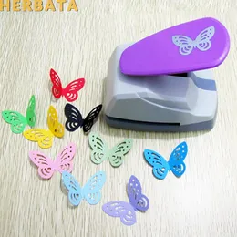 Andra skrivbordstillbehör 47cm Butterfly 3D Shape Board Punch Paper Cutter för gratulationskort Scrapbooking Machine Handgjord Hålslagare 230707