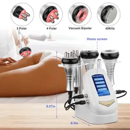 Buono Efficace 4in1 Forte 40K Cavitazione ultrasonica Corpo RF Modellamento scolpire dimagrimento vuoto Pelle RF Firm Face lift red Light photon Uso domestico Radiofrequenza