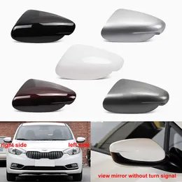 Para Kia K3 K3S 2012-2018 espejos retrovisores exteriores pintados cubierta lateral espejo retrovisor carcasa espejo sin lámpara