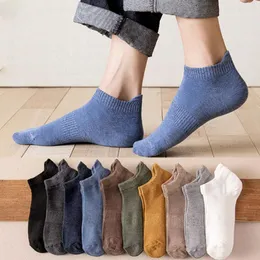 Herrensocken 1 Paar Sommer Baumwolle Mesh für Männer Knöchel Low Cut Mann kurze dünne weiße schwarze Crew Frühling Sport No Show atmungsaktive Socke