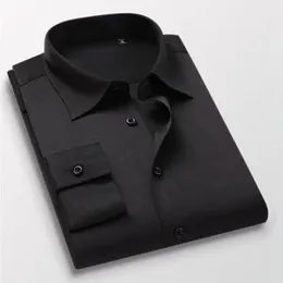 Camicia da uomo a maniche lunghe alla moda in pelliccia, abito da lavoro professionale, abito da festa, camicia da uomo