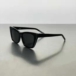 Mika tasarımcı kedi göz güneş gözlüğü kadın kaplumbağa gözlükleri occhiali da acele moda güneş gözlüğü sl276 anti mavi gözlük