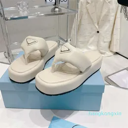 أحذية غير رسمية مصمم صندل نابا جلود منصة منصة