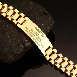 Łańcuch Vnox czarny męski ze stali nierdzewnej wygrawerować ID bransoletka zegarek projekt ogniwa 20 cm długość wielokolorowy unikalny znaczący prezent dla męża 230710