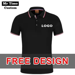 Blazers 2021 Summer Cotton Polo Shirt Custom Company Group Short Sleeve Design Embroidered Top