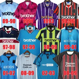 Retro Mans Cities Futbol Formaları 72 97 98 99 00 11 12 1998 1999 2000 2012 2012 Haaland Gallagher Weah Tevez Kun Aguero Dzeko Kompany Vintage