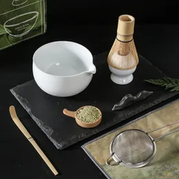 Wine Glasses Ceramic Matcha Set Chinese Song Dynasty Kung Fu Tea Making Accessories Japanese Room Bowl Culture Lovers Gift 230710