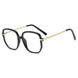 Lunettes de soleil DOISYER 2023 Anti lumière bleue lunettes d'ordinateur hommes et femmes cadre tendance lentille plate peut être assortie avec