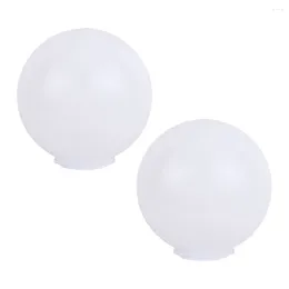 Wall Lamp 2 Pcs Spherical Light Ceiling Shades Acrylic Lampshade Fashion Simple Ball Shaped Protector Accessory