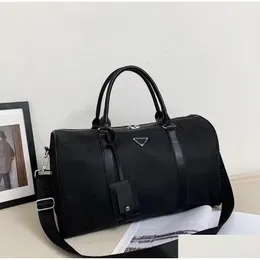 Borsoni Moda Borse da viaggio in nylon di alta qualità Borsa da viaggio di grande capacità Carry On Lages Luxury Men Lage Gentleman Drop Delivery Dhspo