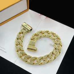 Nagel armband Cubaanse link armband heren armband armbanden ontwerper voor vrouwen bedelarmband mannen unisex gouden feestcadeau RVS bijoux gouden sieraden pulsera