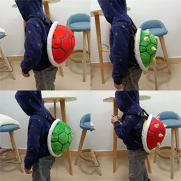 30cm small turtle plush backpack turtle shell children's backpack kindergarten early education elementary school students green red backpack looks good ba76 E23