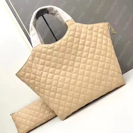 Icare Designer Tote Bolsa de Ombro Feminina Sacos de Compras Dicky Bolsa Grande Luxo Grandes Bolsas de Couro Bolsas de Pele de Cordeiro Senhora Bolsa Transversal Bolsa de Linha Clássica