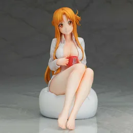 عمل لعبة Action ANIME SWORD ART ONLINE WAR OF YUKI WHITE ACTION ACTION Figure Sexy Figure Model Toy