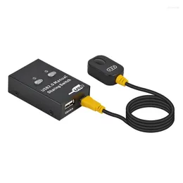Portar USB 2.0 Sharing Switch Switcher Printer Kabel Adapter Box för PC Scanner Bärbar Stationär dator