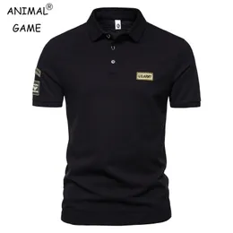 Polos para hombre de verano coreano de alta calidad de manga corta transpirable de talla grande Polo bordado antiarrugas Tops 5XL 230710