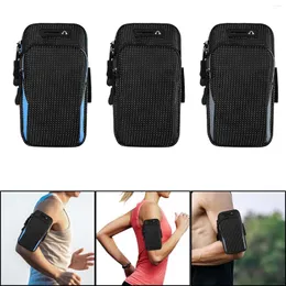 Wrist Support Phone Armband Bag Women Men Cellphone Holder Pouch Sports Arm For Running Jogging Exercise Workout