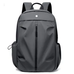 School Bags lu Simple Nylon tudents Campus Outdoor Bags Teenager High Capacity Shoolbag Backpack Korean Trend With Backpacks Laptop Bag