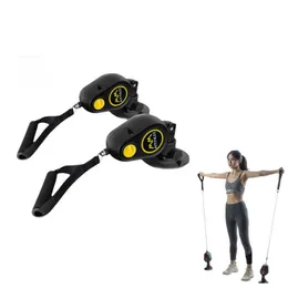 Faixas de resistência fitness instrutor de corda com ventosas portátil ginásio resistência bandas máquina com otário equipamento de treino de corpo inteiro hkd230710