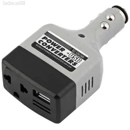 Jump Starter Universal Inverter Adapter 12V24V Till 220 USB Auto Car Power Converter Laddare Används för alla mobiltelefoner HKD230710