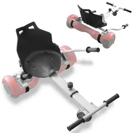 TPS Hoverboard Seat Attachment Hoverboard Go Kart com comprimento de quadro ajustável Compatível com a maioria dos Scooters auto-estabilizadores Hoverboard fo