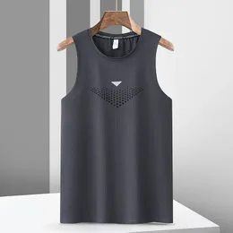 Regata Masculina Colete Manga Curta Masculino Para o Verão Sólido Preto Branco Camiseta GINÁSTICA Regata Roupas da Moda Tamanho Grande 3XL O PESCOÇO 230710