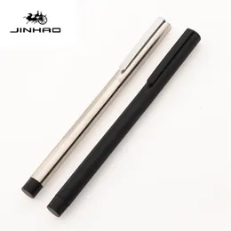 Canetas tinteiro Jinhao Preto Prata Cores Trabalho diário Notas Caneta de escritório Aluno Escola Papelaria Suprimentos caneta de caligrafia de tinta 230707