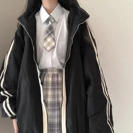 Pelz Deeptown Haruku Mode Jacke Frauen übergroße koreanische Streetwear Vintage 2000er Jahre ästhetische College-Jacken Japan Herbst Reißverschluss