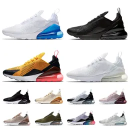 270 Scarpe casual Uomo Donna Air270 React Triple Nero Bianco Royal Chaussure Bred Be True Metallic Gold Barely Rose Olive Dusty Cactus Midnight Navy max 270s Sneakers