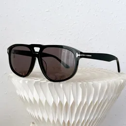 Óculos de sol de designer Tom para homens e mulheres óculos de sol de luxo retrô clássico vintage sem armação marca polarizada moda óculos de condução óculos 6 cores com caixa