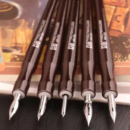 Fountain Pens Japen Büyük Master Dip Pen Profesyonel Comics Araçları 5 Şaft NIB Seti 230707